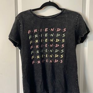 Distressed friends t shirt